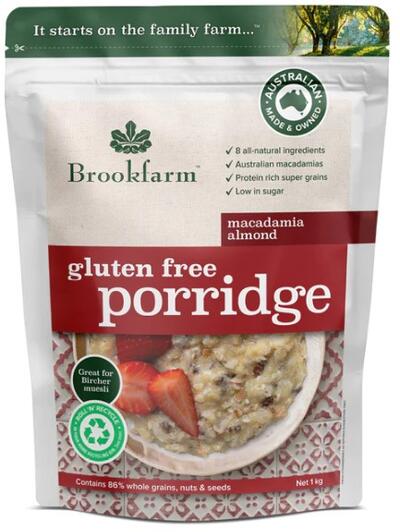 Brookfarm Gluten Free Porrij 1KG