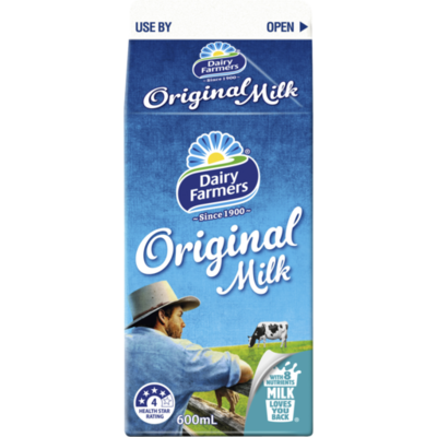 Dairy Farmers Full Cream Milk 500ML