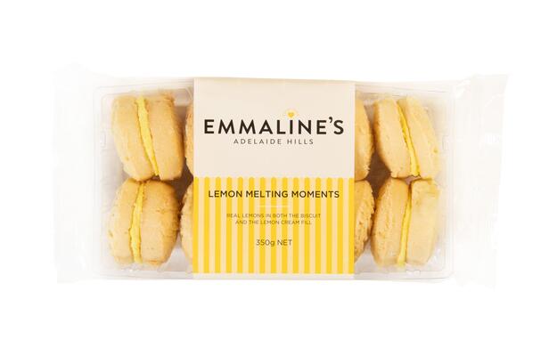 Emmalines Lemon Melting Moments Biscuits 