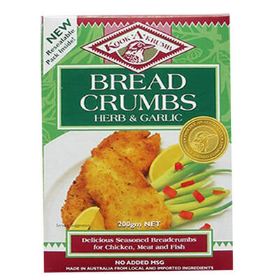 KAK Bread Crumbs Herbs Garlic