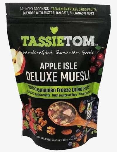 Tassie Tom Apple Isle Deluxe Muesli 