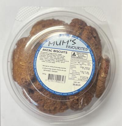 Mums Anzac Biscuits 
