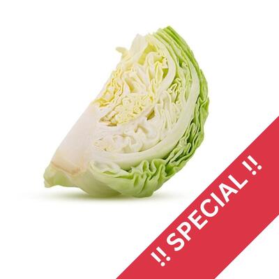 Cabbage -Drum  1/4