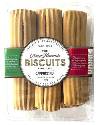 Famous Biscuits Cappuccino Shortbread