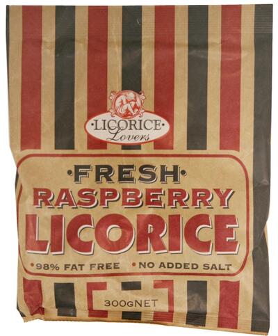 Licorice Lovers Raspberry Licorice