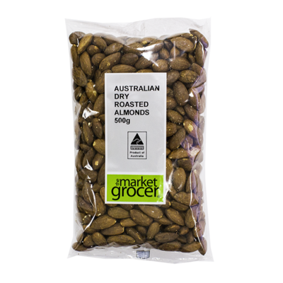 Australian Dried Roasted Almonds