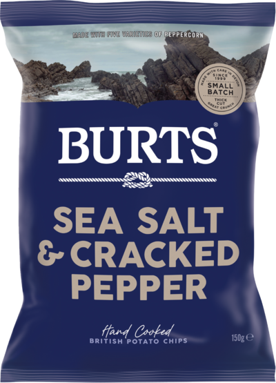 Burts Salt & Peppercorn 